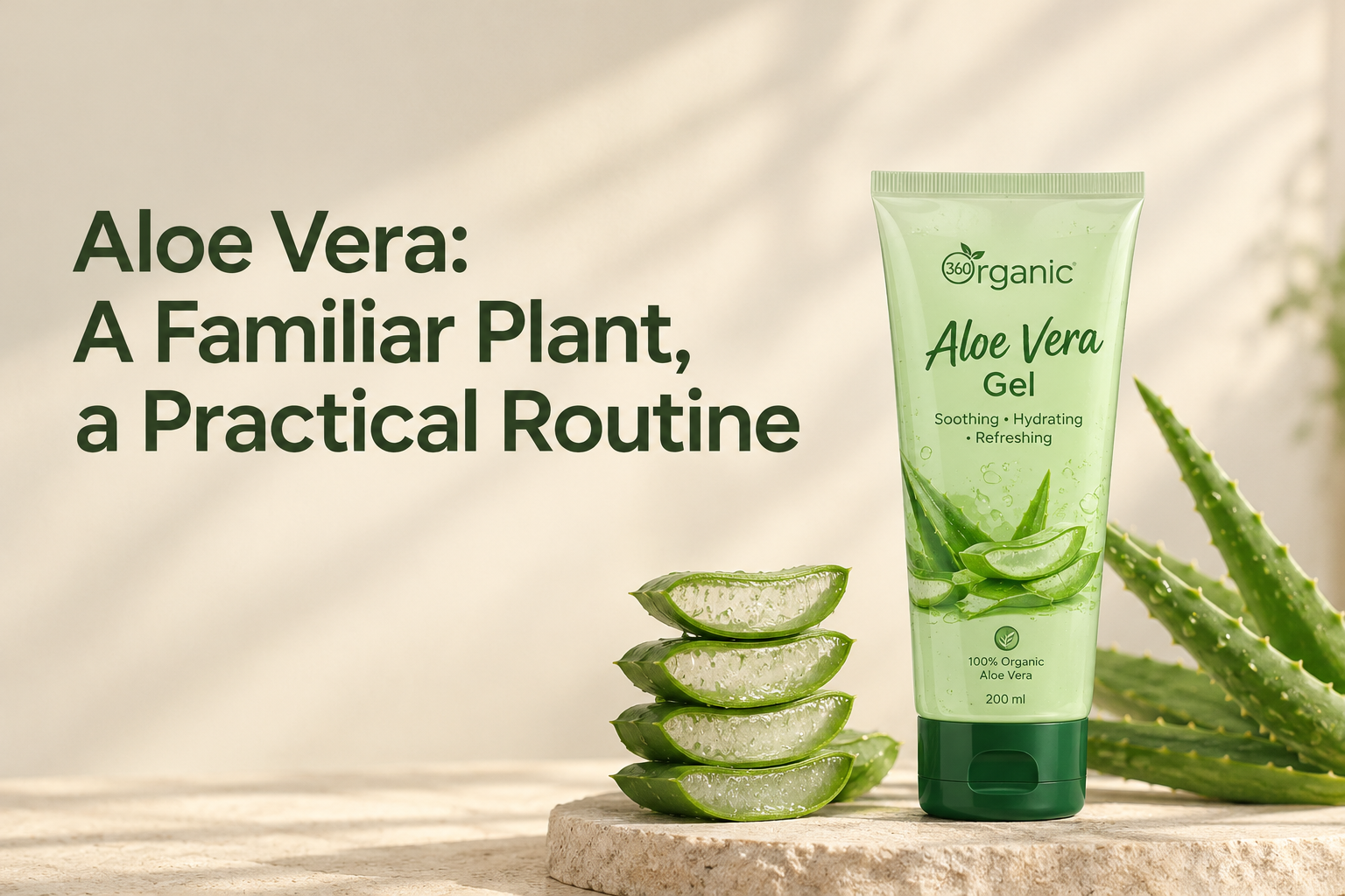 Aloe Vera Gel: Benefits, Uses & Daily Skincare Routine