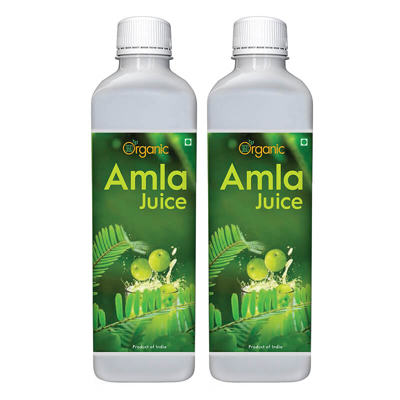 360 Degree Organic Amla Juice Natural Immunity Booster  Rich in Vitamin C  Digestion Booster - 500 ml