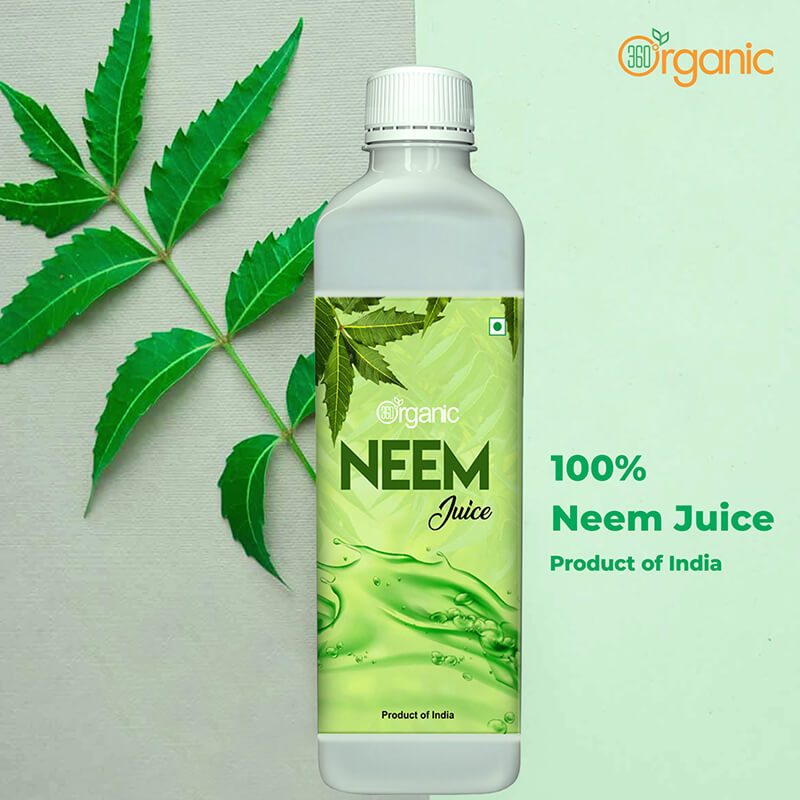 360 Degree Organic Neem Juice - 500 ml