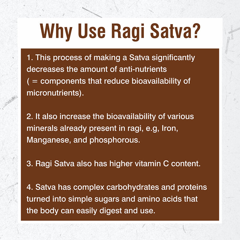 360 Degree Organic_Ragi Satva Chocolate Cinnamon Healthy food - 250g (Nachani Satva)