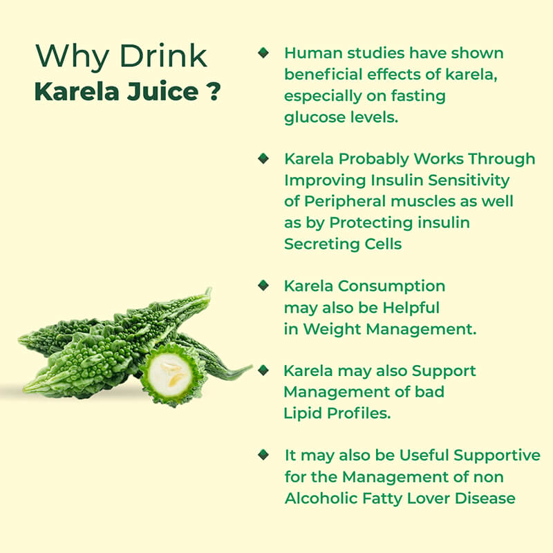 360 Degree Organic Karela (Bitter Gourd) Juice - 500 ml