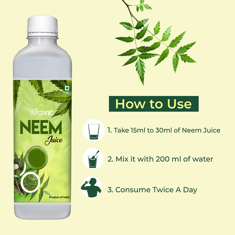 360 Degree Organic Neem Juice - 500 ml